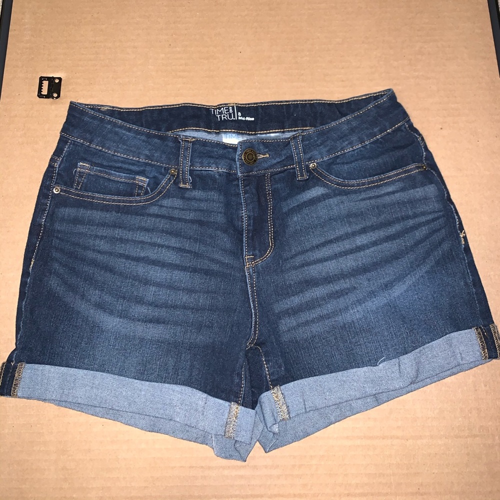 Time and True High Rise Shorts